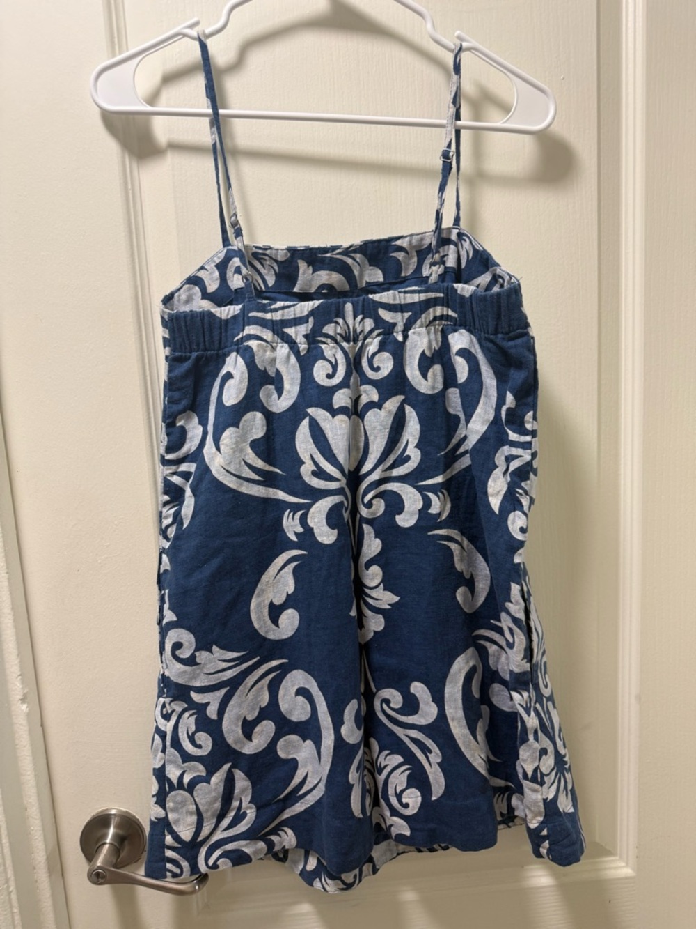 Abercrombie & Fitch Navy and White Printed Sundress - Picture 2 of 3